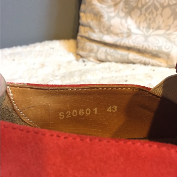 Comme Des Garçons x The Generic Man Red Sneaker - Picture 8 of 8